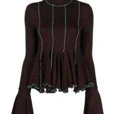 Джемпер Renti с контрастной строчкой Джемпер Renti с контрастной строчкой