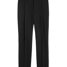 Зауженные брюки с завышенной талией