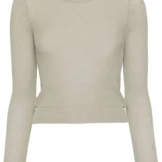 Свитер из ткани букле