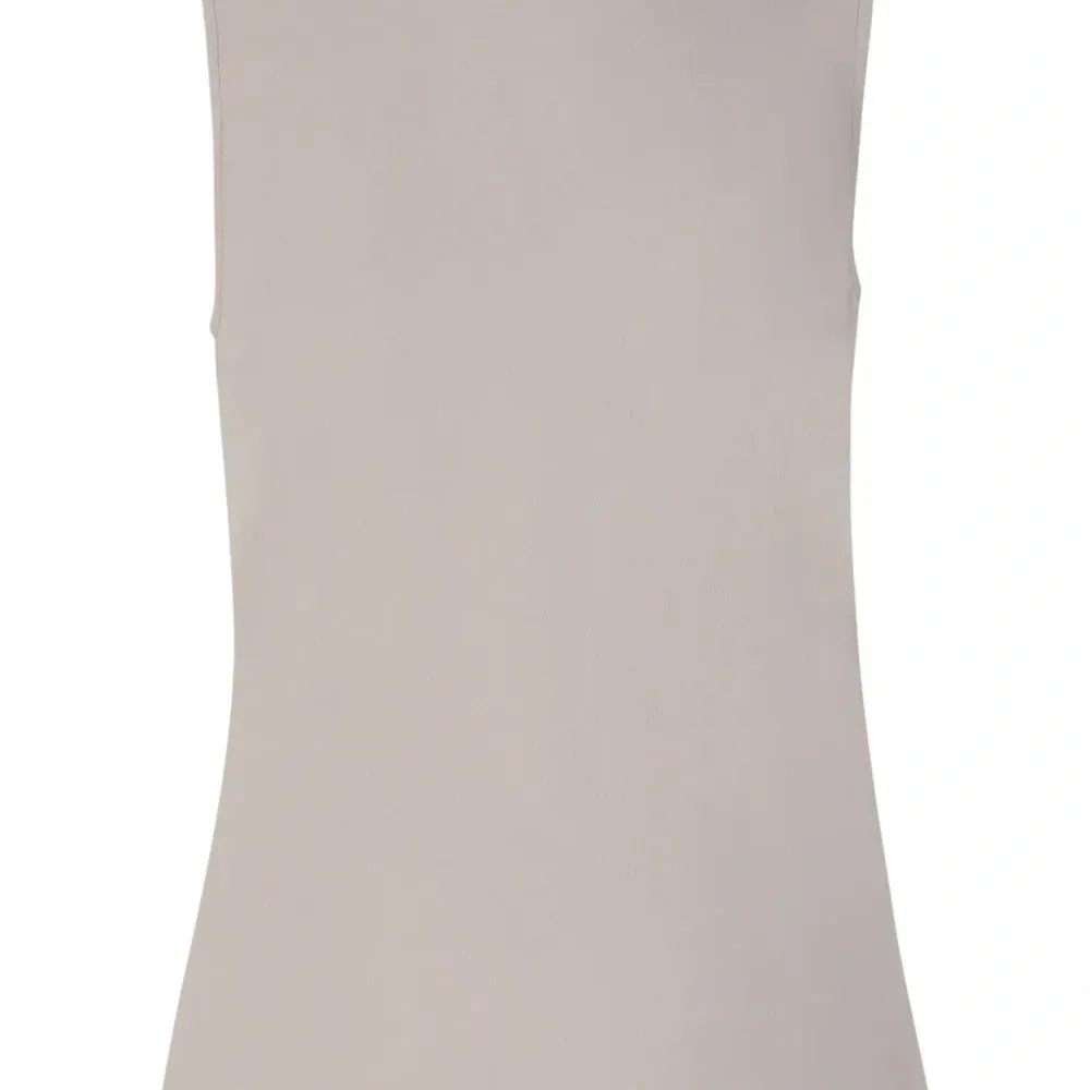 Креповый топ без рукавов