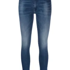 Джинсы скинни средней посадки