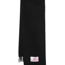 Шарф с нашивкой-логотипом