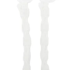 Перчатки в рубчик с блестками