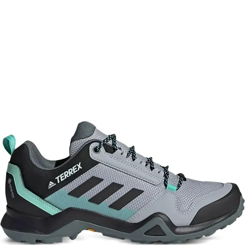 Кроссовки Terrex AX3 Halo Silver/Core Black/Acid Mint