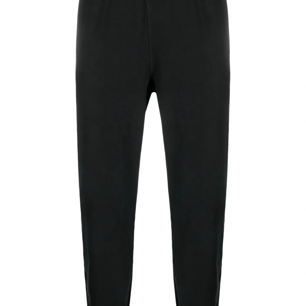 Logo-embellished cotton track pants