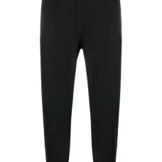 Logo-embellished cotton track pants