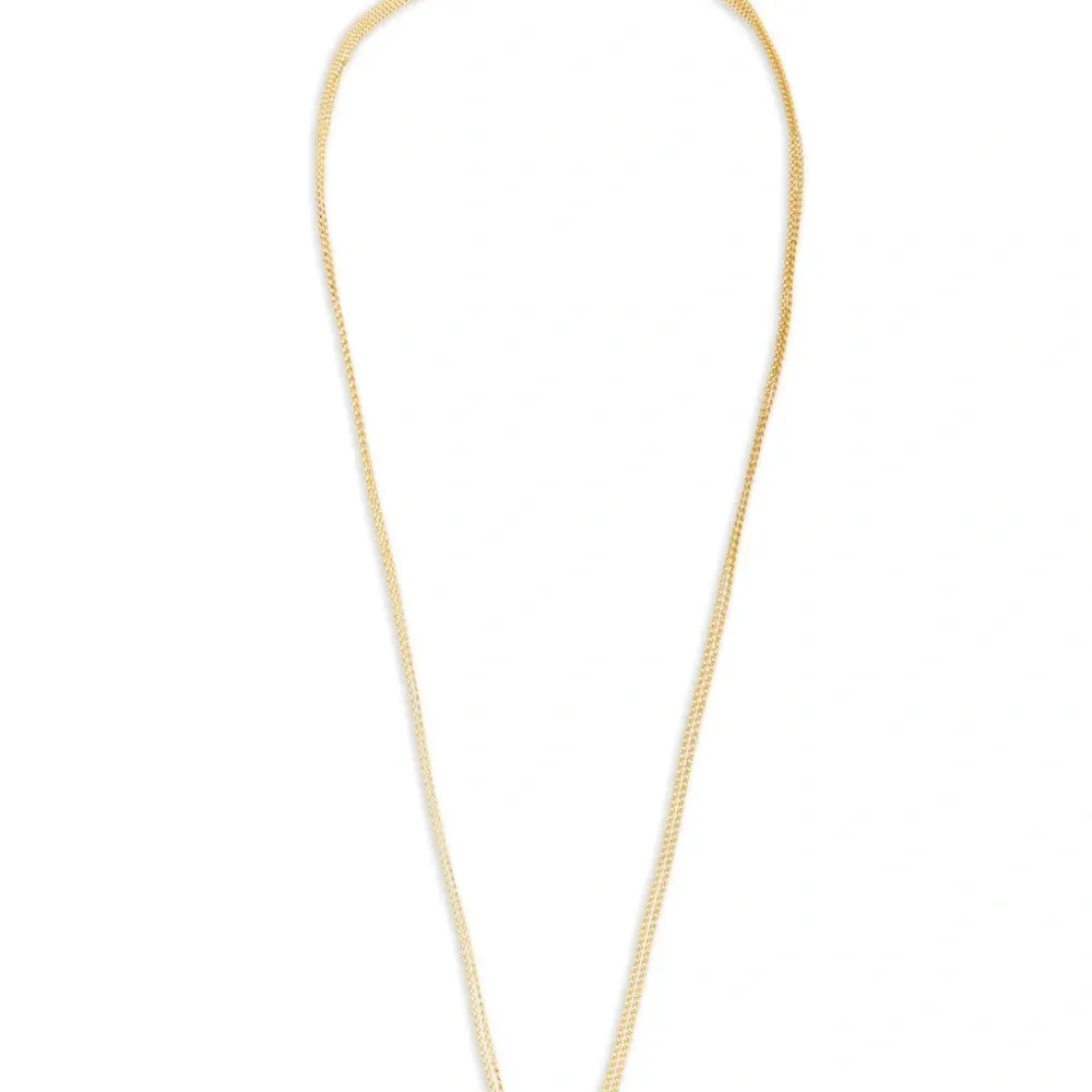 Многослойное колье с подвеской Gancini Многослойное колье с подвеской Gancini