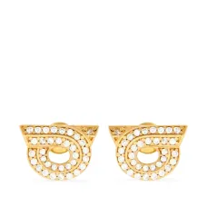 Серьги Gancini со стразами