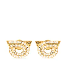 Серьги Gancini со стразами