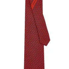 Шелковый галстук с принтом Woven