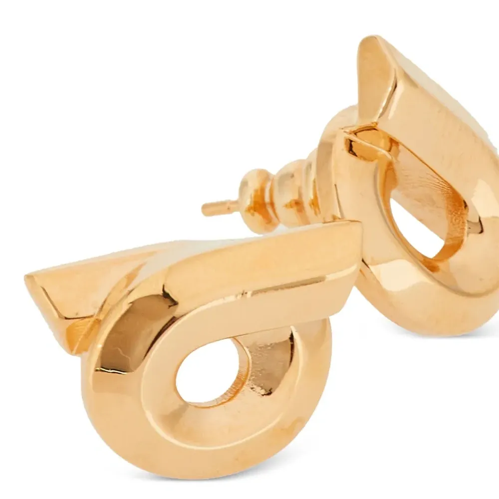 Серьги-гвоздики Gancini