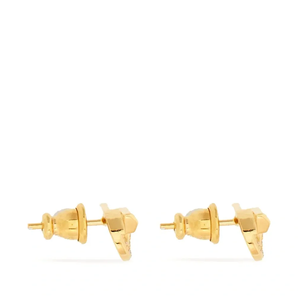 Серьги Gancini со стразами