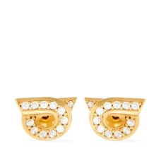 Серьги Gancini со стразами