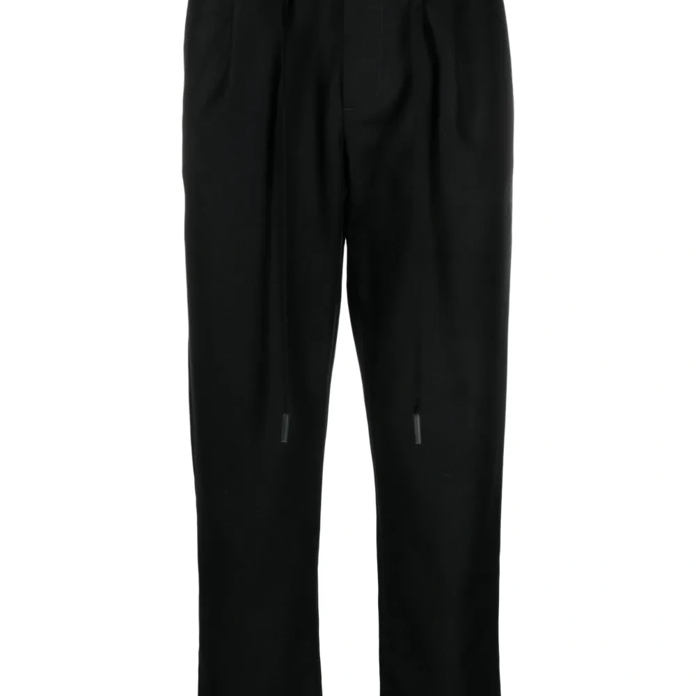 Прямые брюки с кулиской