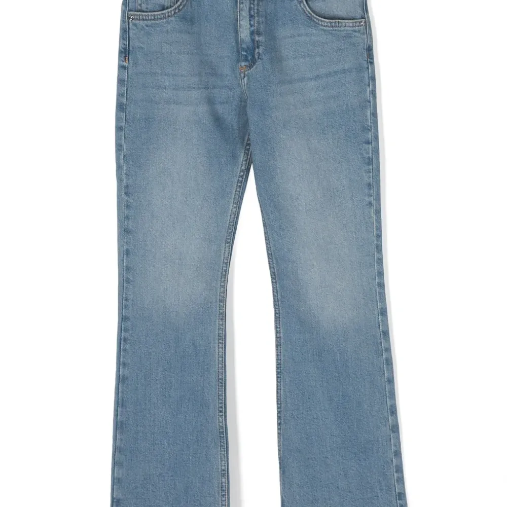 Прямые брюки со стразами