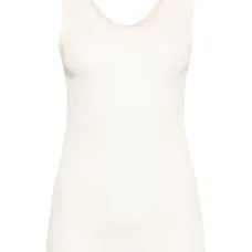 Полупрозрачный топ без рукавов