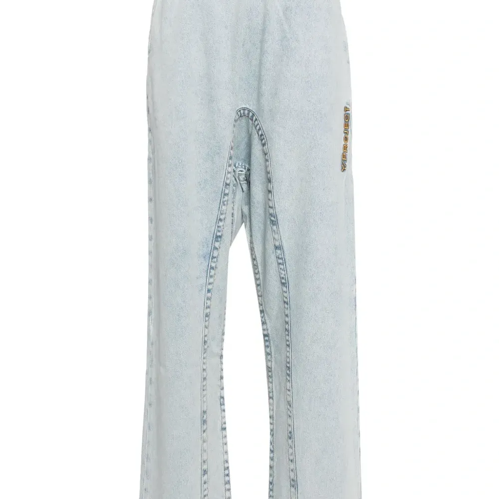 Широкие джинсы из органического хлопка