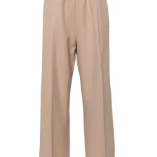 Прямые брюки со складками