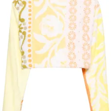 Худи в стиле колор-блок