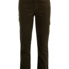 Вельветовые брюки с нашивкой-логотипом