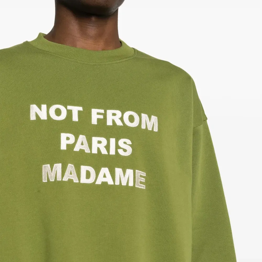 Толстовка с вышивкой Le slogan