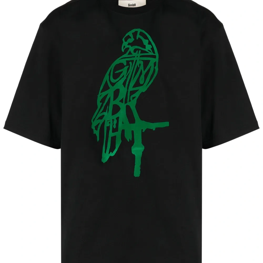 Футболка из органического хлопка с графичным принтом