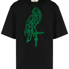 Футболка из органического хлопка с графичным принтом