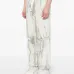 Прямые брюки с принтом тай-дай