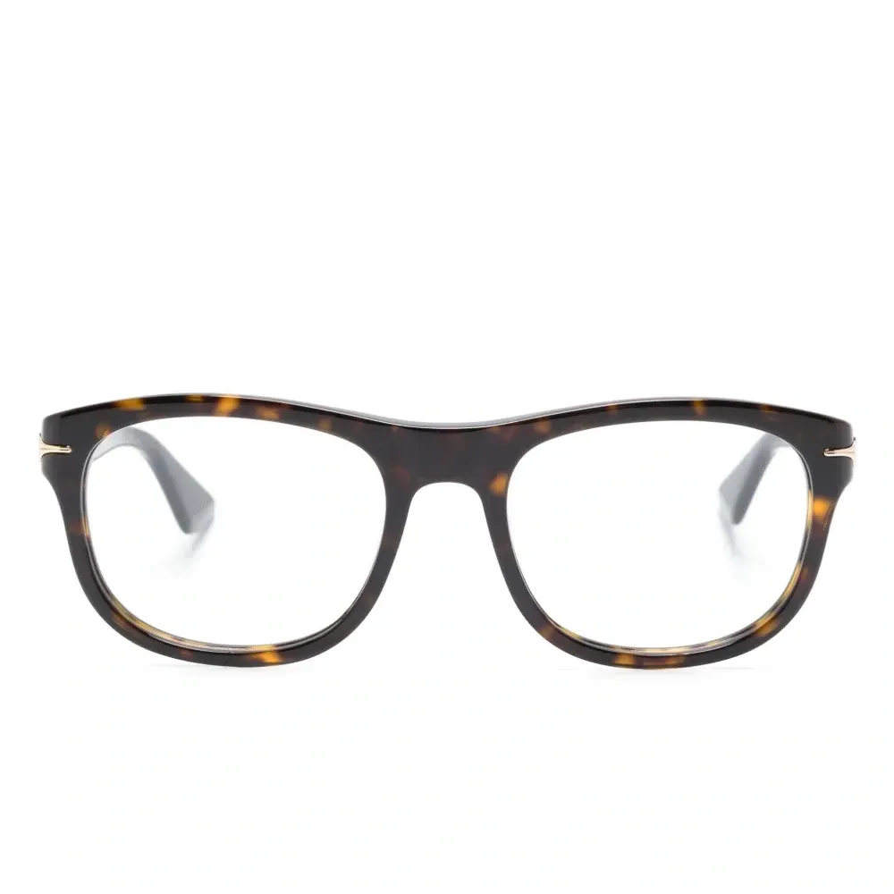 Очки в круглой оправе черепаховой расцветки