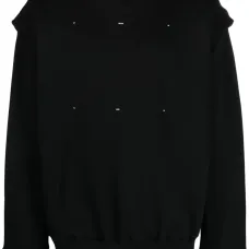 Толстовка с круглым вырезом