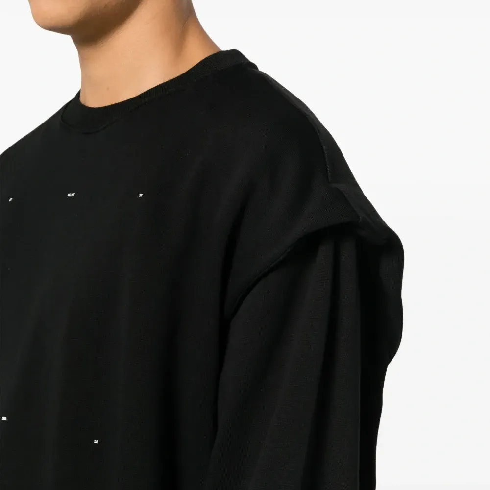 Толстовка с круглым вырезом