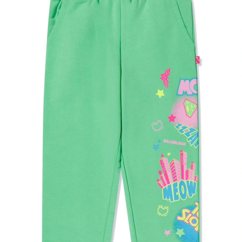 Спортивные брюки с графичным принтом