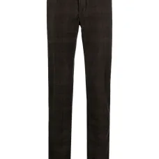 Прямые брюки в клетку