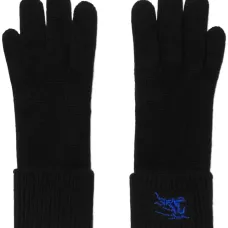 Трикотажные перчатки с вышивкой EKD