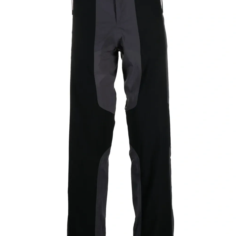 Брюки в стиле колор-блок