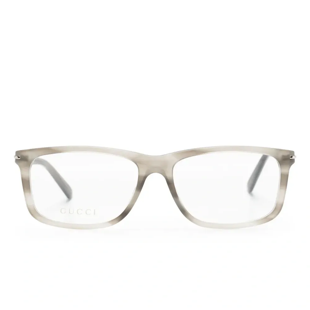 Очки GG1447O в прямоугольной оправе черепаховой расцветки