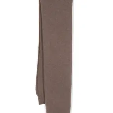 Шерстяной шарф с отделкой в рубчик Шерстяной шарф с отделкой в рубчик