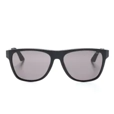 Солнцезащитные очки в D-образной оправе с логотипом Солнцезащитные очки в D-образной оправе с логотипом