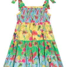 Платье с принтом