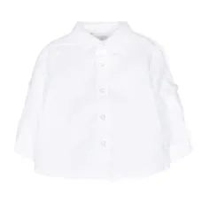 Рубашка с вышитым логотипом