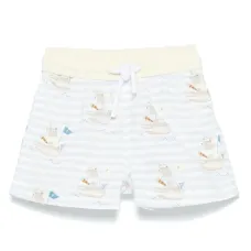 Плавки-шорты с принтом