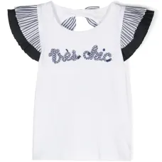 Футболка с вышитой надписью