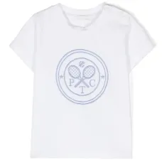 Футболка с вышитым логотипом