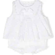 Комплект из топа и шортов с вышивкой Комплект из топа и шортов с вышивкой