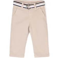 Брюки с вышитым логотипом