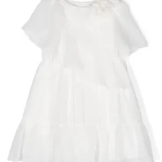 Многослойное шифоновое платье с оборками Многослойное шифоновое платье с оборками