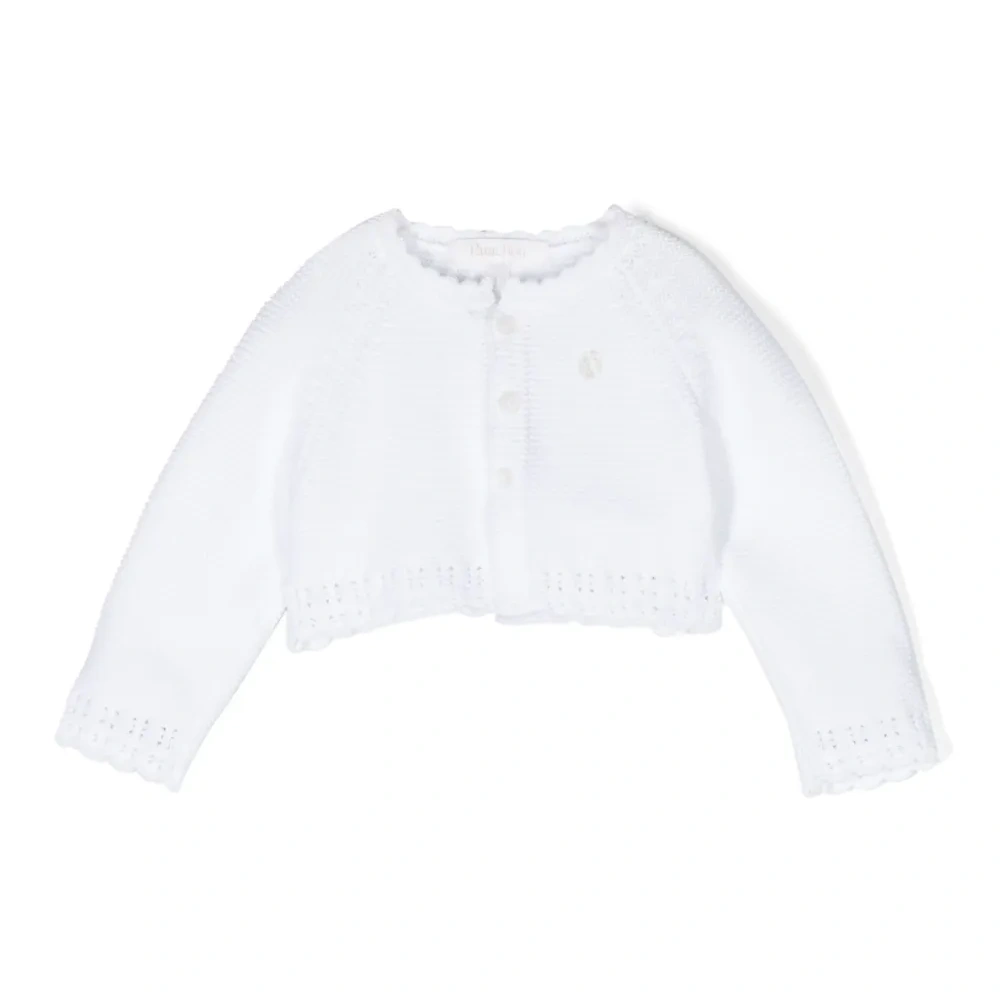 Кардиган с фестонами