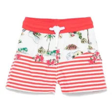 Плавки-шорты в полоску