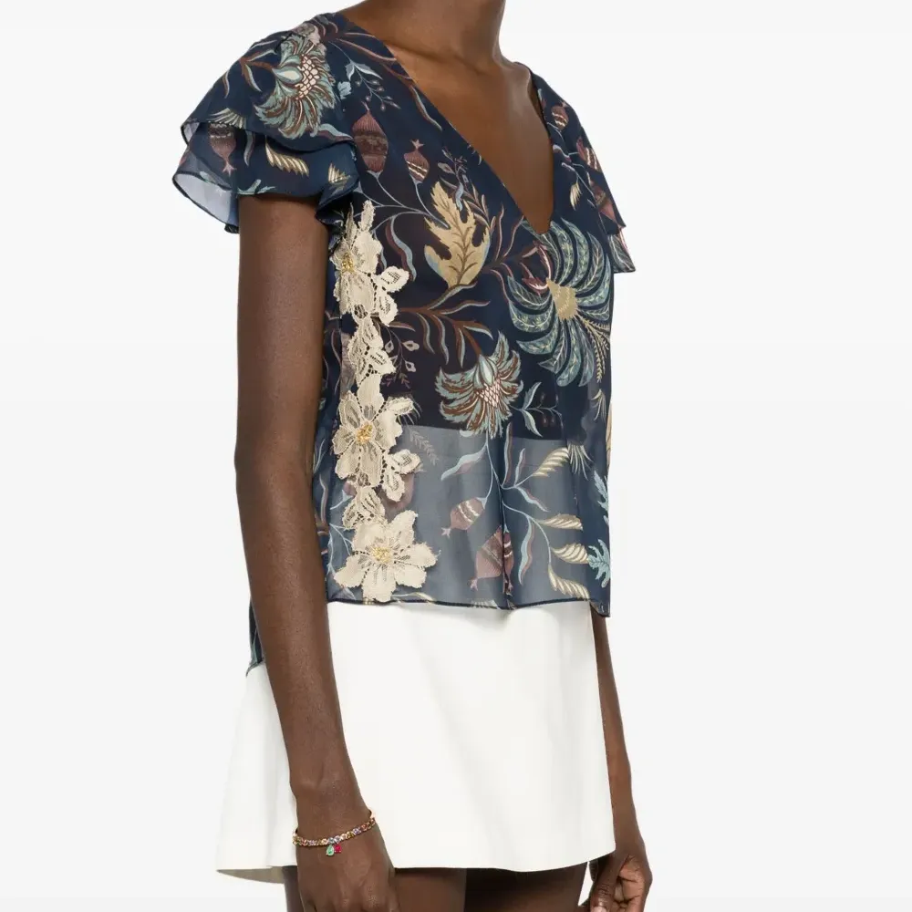 Блузка Aisha с цветочным принтом