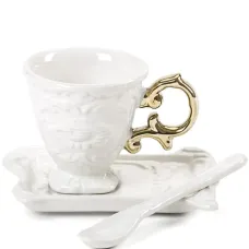 Набор Wares из двух чашек для кофе с тиснением